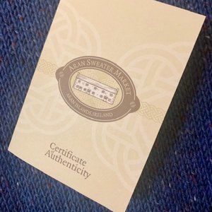 Authentic Aran Wool Sweater